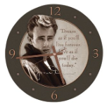 James Dean 13.5" Wall Clock