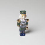 Nutcracker Ornament with Thomas Kincade scene Nutcracker Ornament with Thomas Kincade scene