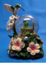Hummingbird Nest Mini Water Globe Hummingbird Nest Mini Water Globe