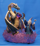 Merlin the Wizard and the Dragon Merlin the Wizard and the Dragon